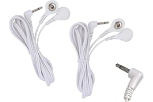 HCW TENS / EMS câbles électrodes avec connexion goujon pour des TENS de machines par Healthcare world