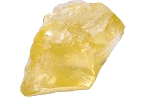 RJINGSHI Natural Crystal Citrine About 1.18-1.96" Healing Crystal Irregular Raw Rough Stones Chakra Raw Stone Meditation Reiki Collection