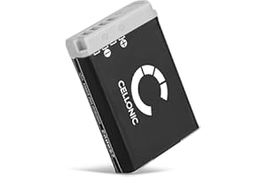 CELLONIC® Qualitäts Akku kompatibel mit Canon PowerShot G7 X MK II G1x Mark III G5 X Mark II G9 X Mark II PowerShot SX740 HS SX 620 HS SX720 HS SX730 HS, NB-13L 1010mAh Ersatzakku Batterie