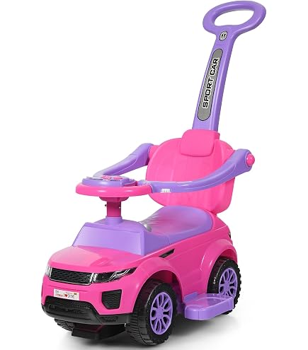 Macchina A Spinta Per Bambini FIAT 500 - Auto Giocattolo Con Barra Di Spinta Da 18 Mesi - Foto 6