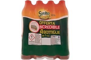 Svelto Detersivo Piatti con Aceto e Limone 4x1L