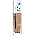 Maybelline New York Foundation, Superstay Active Wear 30 Hour Long-Lasting Liquid Foundation, Lightweight Feel, Water, Sweat and Transfer Resistant, 30 ml, Shade: 01, Alabaster