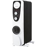 Luxell Lux11-Fp-Bw 11 Dilim 2700 Watt Turbo Fanlı Yağlı Radyat&ouml;r (siyah/beyaz)