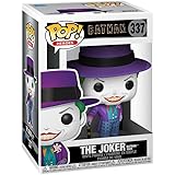 Funko Pop! Heroes: DC Batman 1989 - The Joker With Hat - 1/6 Odds For Rare Chase Variant - DC Comics- Figura in Vinile da Col