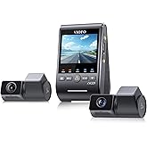 Viofo A329T 3 Kameralı &Ouml;n+İ&ccedil;+Arka 4K+2K+2K Wi-Fi 6 HDR Sony STARVIS 2 Sens&ouml;r GPS'li SSD Destekli Ara&ccedil; Kamerası
