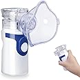 Portable Inhaler Machine Handheld Steam Vaporizer Cool Mist Travel Inhaler for Adults & Kids (Dark Blue)