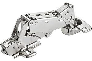 SOTECH Weitwinkelscharnier 165° Sensys 8657i Eckanschlag (vorliegend) Null-Einsprung, Soft-Close und Schließautomatik, Schnellmontage inkl. Montageplatte Höhe 1,5 mm