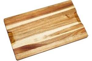 iWerk® – Großes Schneidebrett aus Akazie 50 × 29 cm | Hochwertig & hygienisch | Holzbrett XXL besonders groß aus nachhaltigem Akazienholz | Geölte Schneidebretter aus Holz für Küche & Gastro entdecken