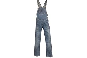 Clove Jeans Women Maternity Dungarees Mum 2 Be Pregnancy Jumpsuits - Comfortable Light Blue Stretch Denim Ladies Jumpsuits with Multiple Pockets Plus Size 8-24