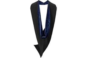 GraduatePro Graduation Academic Hood Bachelor UK University College Diploma Unisex 11 Colors