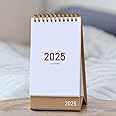 2025 Desk Calendar - Standing Flip 2025 Desktop Calendar with Thick Paper Size : 6 x 4 inch for Office,School,Family (multicolor)