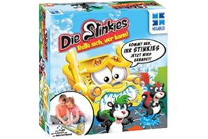 Megableu, Stinkies Rette Sich Wer Kann, lustige kinderspiele, rasantes stinkies Spiel, spannende kinderspiele ab 5, batteriebetriebenes Aktionsspiel, Für 2–3 Spieler ab 5 Jahren