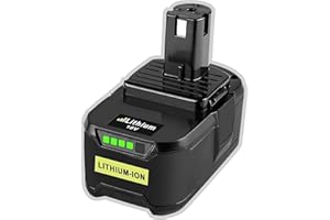 BONADGET 18V 5.5Ah P108 Replacement Battery for Ryobi Battery Compatible for Ryobi RB18L50 RB18L40 RB18L25 RB18L15 RB18L13 P102 P103 P104 P105 P106 P107