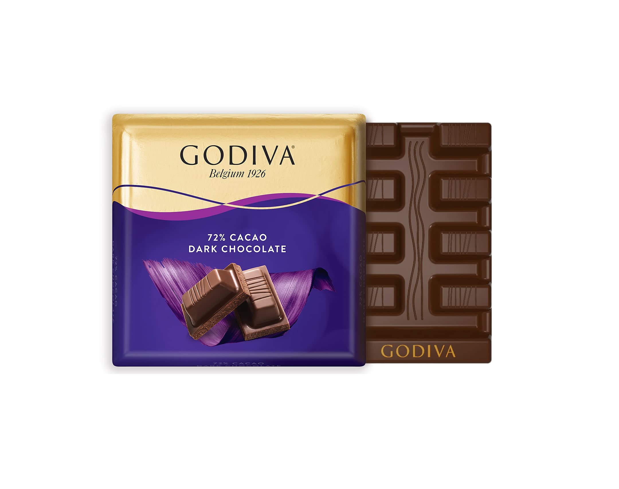 Godiva Kare Çikolata %72 Bitter 60G