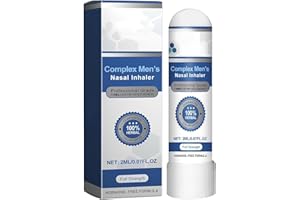 XEBULAR Uncle Stiffy Nasal Inhaler – Complex Men's Nasal Inhaler, Natural Ingredients, Gentle Male Prostate Care, Natural Ingredients, Restores Energy and Vitality for Men (1)