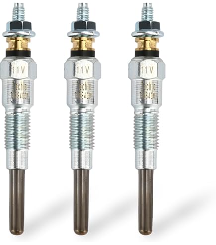 Bujía Incandescente (glow Plug) Para Kubota D722, D902, D905 | Referencias 16851-65510 / 16851-65512