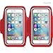 Produktbild Universal Sportarmband für Apple iPhone 7/7 Plus iPhone 6/6S Plus Samsung Galaxy S7/S6/S5 Schweiß-Running Armbelt mit kleinen Halter & Tasche für Schlüssel Karte 4,5 '14,5 cm Bildschirm