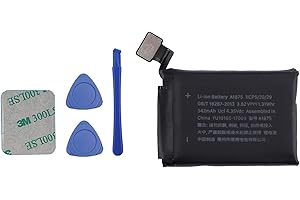 Vvsialeek A1875 batería compatible para Watch Series 3 42 mm GPS + LTE Celular versión A1875