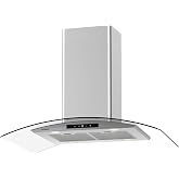 Corber&oacute; Island Cooker Hood 90 cm | SIROS9100 | Flow Rate 946m&sup3;/h | 66dB | 296W | 6 Speeds | Touch Control | 2 Aluminium Filte