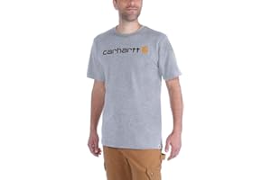 Carhartt Men's Core Logo T-Shirt S/S Work Utility T-Shirt (Pack of 1)