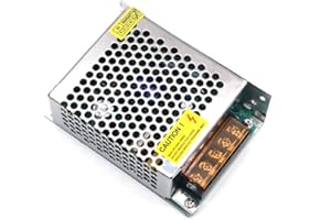 DollaTek 110V 230V AC à DC 24V 50W 2A Tension d'alimentation Universelle à Mode de Commutation fermé pour caméra de vidéosurveillance/Système de sécurité/Bande Lumineuse LED/Radio