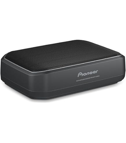 Underseat subwoofer | Woofer met ingebouwde versterker voor onder de stoel