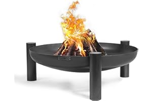COOK KING CookKing Brasero Palma - Brasero Exterior - Brazeros Exterior - Barbecue Brasero de Haute qualité - Fabriqué à la Main en Europe (Ø80 cm)