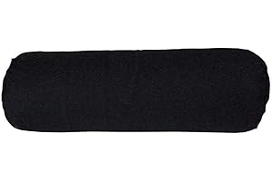 BROW FARM Yoga Bolster Filled with Organic Buckwheat Hulls - Deluxe