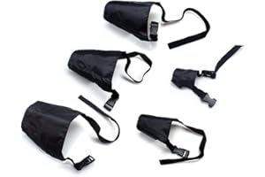 ewinever Dog Muzzles To Prevent Biting 5 PCS Different Sizes for Small, Medium And Large Breathable Dog Muzzle with Adjustable Strap