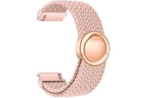 Issinlky 18MM 19MM 20MM 22MM Nylon geflochtene armband, Quick Release elastische Runde Schnalle armband für Frauen Männer