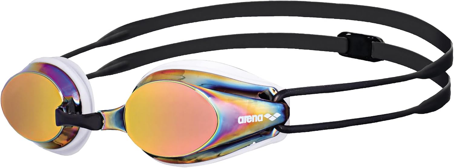ARENA Tracks Mirror Gafas de Natación Unisex adulto (Pack de 1)