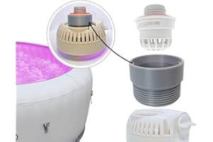 ME&SG Adaptateur de Lumière LED personnalisé Compatible avec Bestway Lay Z Spa Salu Spa Coleman Gonflables Portables Hot Tub (LED Not Included)