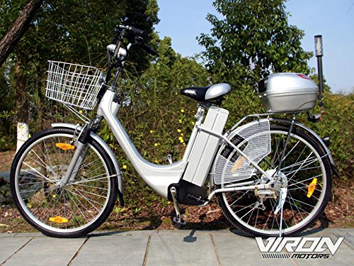 Elektrofahrrad 250W / 36V E-Bike 26″ Zoll Pedelec Fahrrad mit Motor Citybike - 2