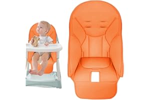 TEDIOUS Copri seggiolone pappa universale | Custodia in pelle PU per seggiolone | Fodera per cuscino per sedia da pranzo per seggiolone antiscivolo per Peg Perego, Siesta Zero3, Baoneo, Kosmic Jané ecc.