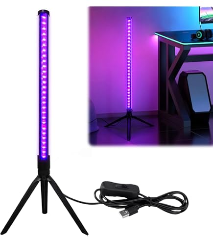 GKT 2 stuks 50 W blacklight schijnwerpers, zwart licht, 385-400 nm zwart licht, geschikt voor Halloween, Kerstmis, fluorescerend feest, uv- haringslicht, uraniumglas display