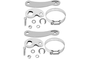 EVRBUL 2 Sets Universal Torque Arm Conversion Kit Compatible with E-Bike Front or Rear Hub Motor Installations,Electric Bicycle Maintenance Tool