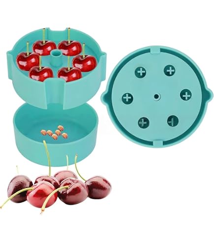 Dénoyauteur de cerises Thiru Premium - grande capacité de dénoyautage Dénoyauteur de cerises Thiru Premium - grande capacité de dénoyautage