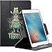 Price comparison product image iPad Air 2 Case, ESR iPad Air 2 Smart Case Cover Synthetic Leather Pattern 360 Degree Rotating Stand with Auto Sleep / Wake Function for iPad Air 2 / iPad 6th Generation (Texas Sergeant)