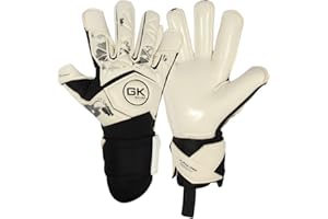 GK Saver Football Goalkeeper Goalie Gloves |Anti-Slip Grip Palms |Alpha Series |Goalkeeping GK Gloves Size 6 to 11