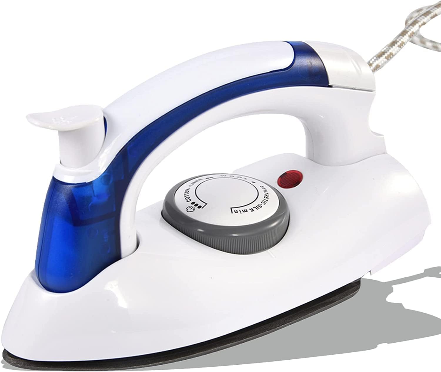 SHREE HANS CREATION Mini Steam Iron Press: Portable & Powerful with Teflon Base Plate