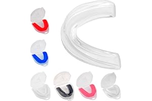 Muse Impex Mouth Guard Gum Shield for Boxing, Rugby, Martial Arts, Judo, Karate, MMA, Hockey, and All Contact Sports Professional MouthGuard for Adults and Kids - Teeth and Jaw Safety with Case