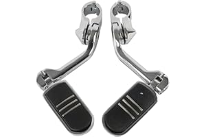 TCMT Pedane Highway per Harley Touring Road King Street Glide Road Glide Electra Glide Softail Sportster Dyna con paramotore da 1,25"