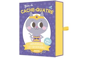 Editions AUZOU - Mon Jeu de Cache-Quatre - Memoriser et Observer