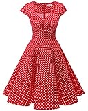 kleider 50 style Bitte messen Sie sich genau und wählen Sie bitte die passende Größe aus nach unserer Größentabelle im linken Bild.