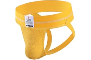 BRODDLE Men's Jockstrap Stretchy Nylon Mesh Pouch Performance Workout Athletic Supporters for Men