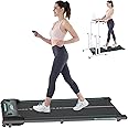 BLACK LORD MS2 Electric Under Desk Walking Pad Treadmill With Incline,3.4HP Fitness Equipment Black, Jogging And Running Exercise Cardio Trainer With Bluetooth Remote Control For Home Gym And Office