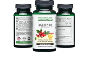 Siberian Green Hagebuttenkernöl Kapseln 200 Softgels wild geerntet Sibirien Altai kaltgepresst unraffiniert