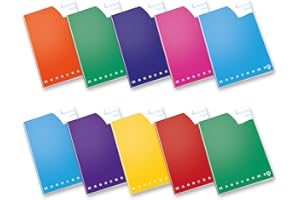 Pigna,Quaderno Maxi MONOCROMO QI,utili per disgrafia dislessia disortografia discaculia,10,quadretto 1 cm,confezione 10