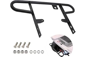 LOSTAR Rear Back Wide Grab Bar Bumper Back Carrier Fits 2004-Up Yam-aha YFZ450 ATV