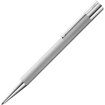 Lamy Kugelschreiber Scala – Edelstahl Brushed, Inkl. Laser-Gravur, Mit Großraummine
